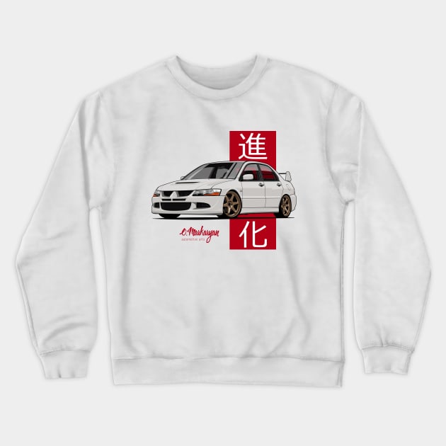 EVO 8 Crewneck Sweatshirt by Markaryan